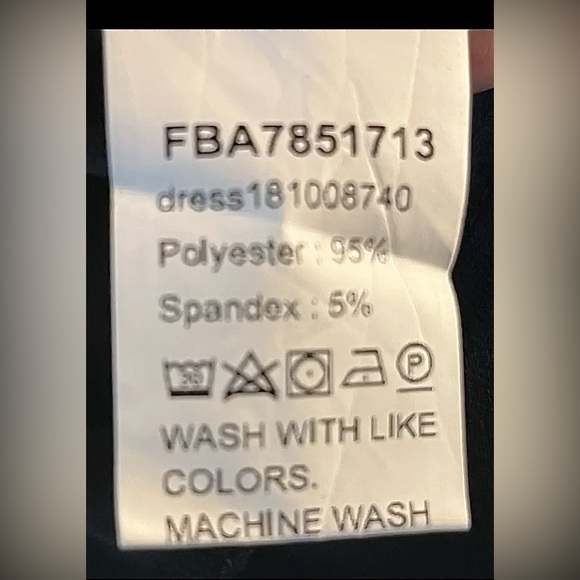 Velma Ladder Trim Flare Women’s Black Stretch Spaghetti Strap Mini Dress Size M - Picture 6 of 7